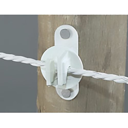 Snug&reg; Hi-Tensile Wire Nail On Insulator For Wood Post (25 Per Bag)