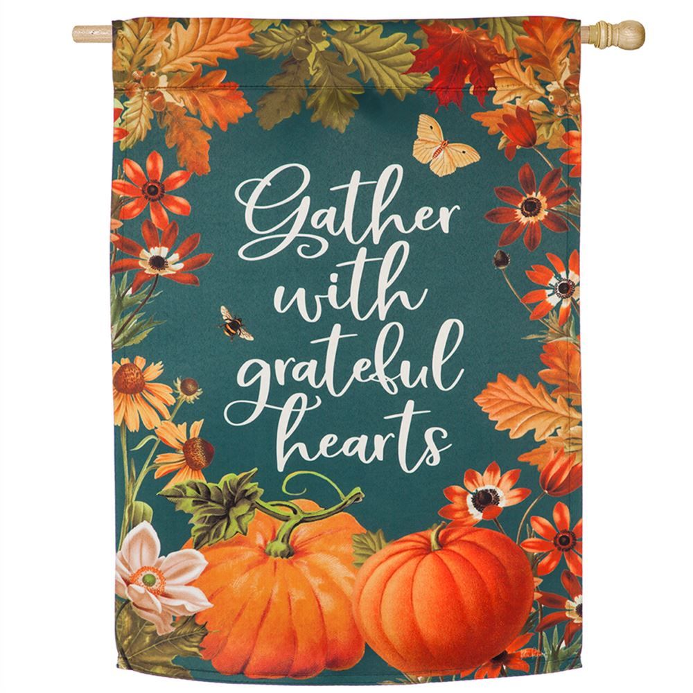 Grateful Heart House Flag