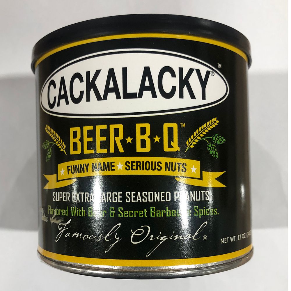 Cackalacky&reg; Beer BBQ Nuts (12 Oz. Can)
