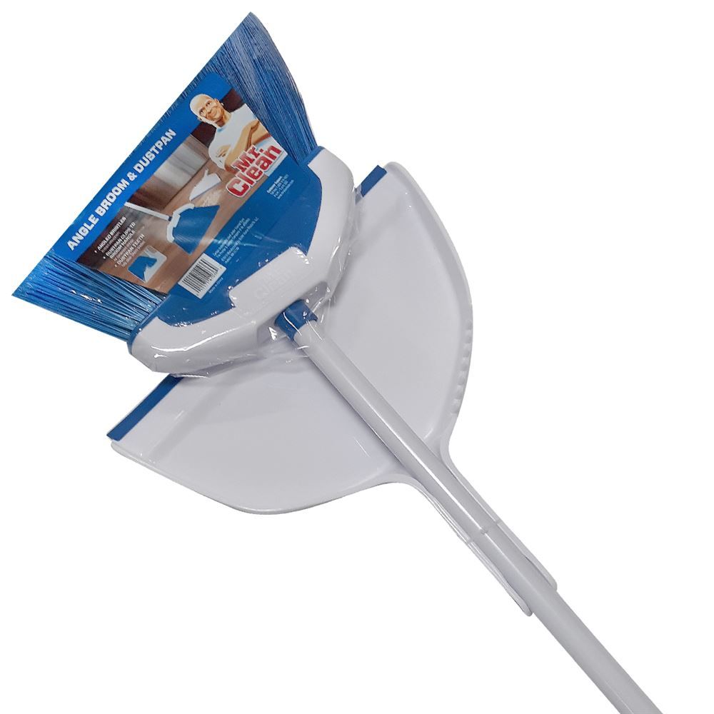 Mr. Clean Angle Broom & Dust Pan | Agri Supply 117587