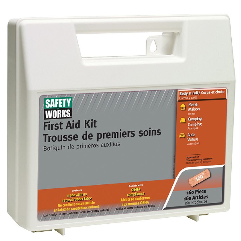 Safety Works&reg; 160-Piece All-Purpose Safety Kit