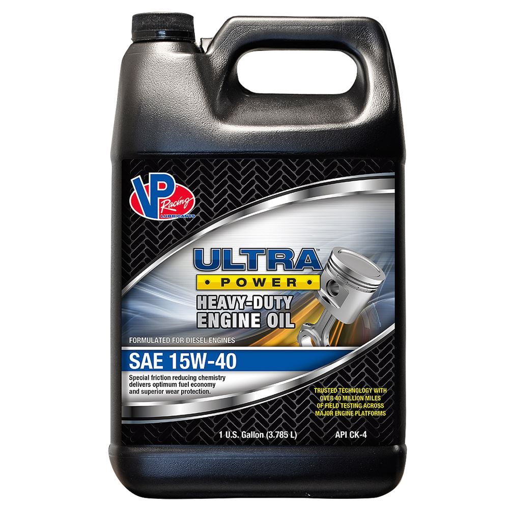 VP Racing Fuels&reg; Ultra Power Engine Oil SAE - 15w 40