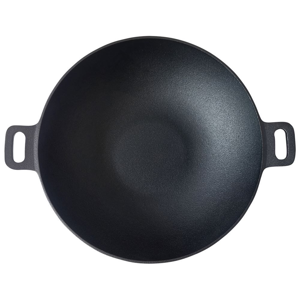 Carolina Cooker 14" Cast Iron Wok - Thumbnail 5