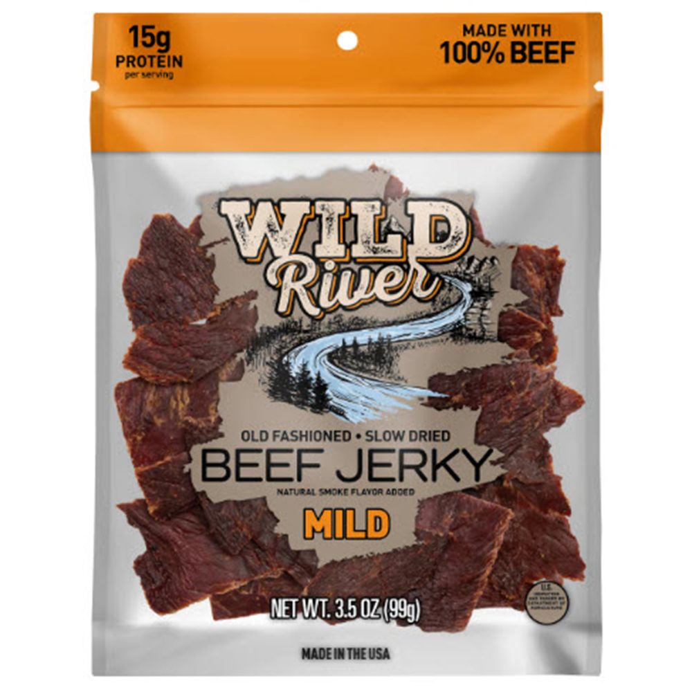 Wild River Mild Jerky 3.5 oz.