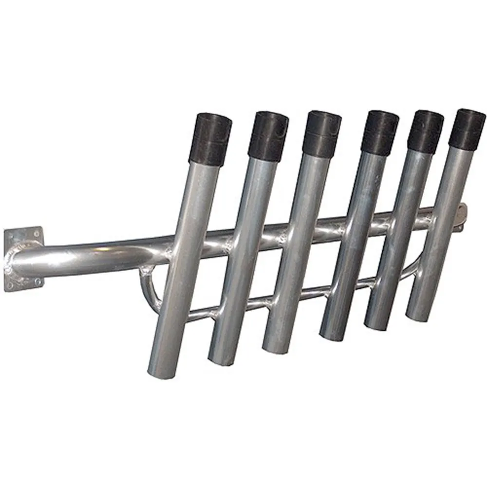 Anglers Fish-N-Mate Aluminum 15 Degree 6 Rod Holder Anglers Fish-N-Mate Aluminum 15 Degree 6 Rod Holder