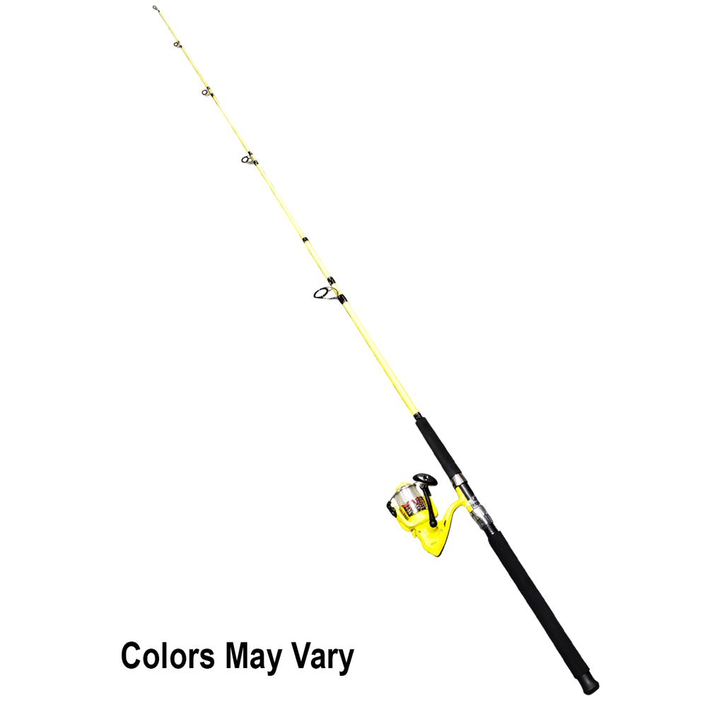 7 foot fishing pole Savannah 842: ft / Medium Power / Fast Action Full / Casting Made in the USA fishing rods Catch More Fish Surf Pier