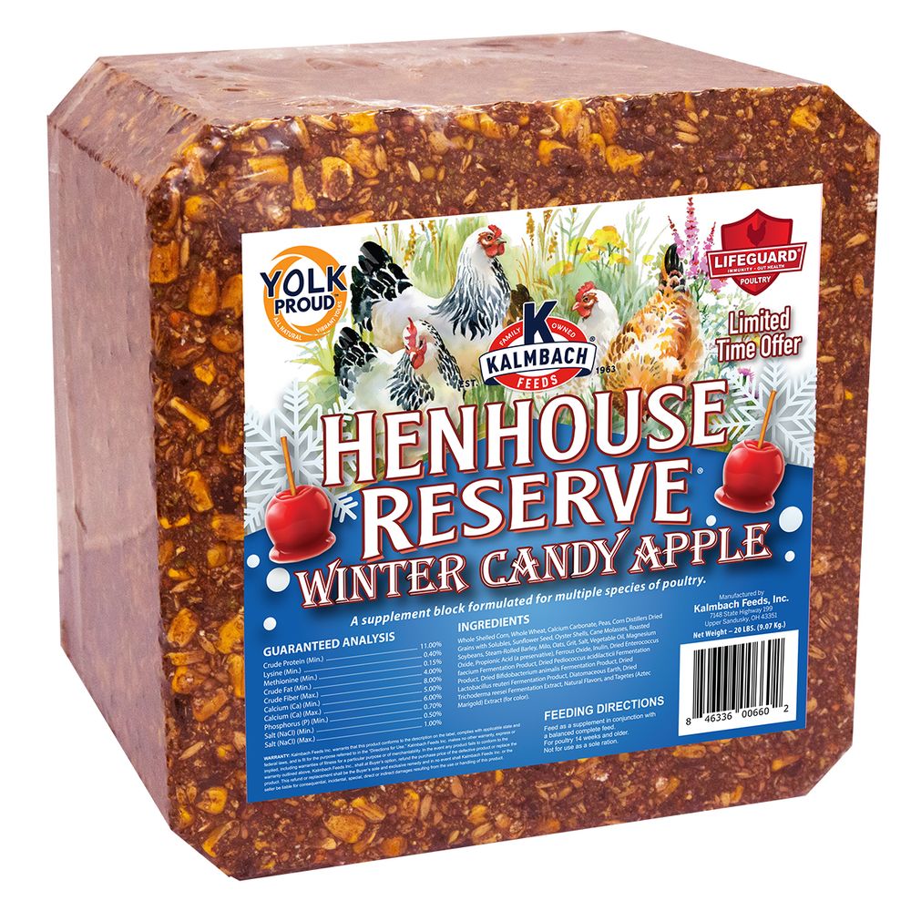 Kalmbach&reg; Winter Candy Apple Henhouse Reserve&reg; Block