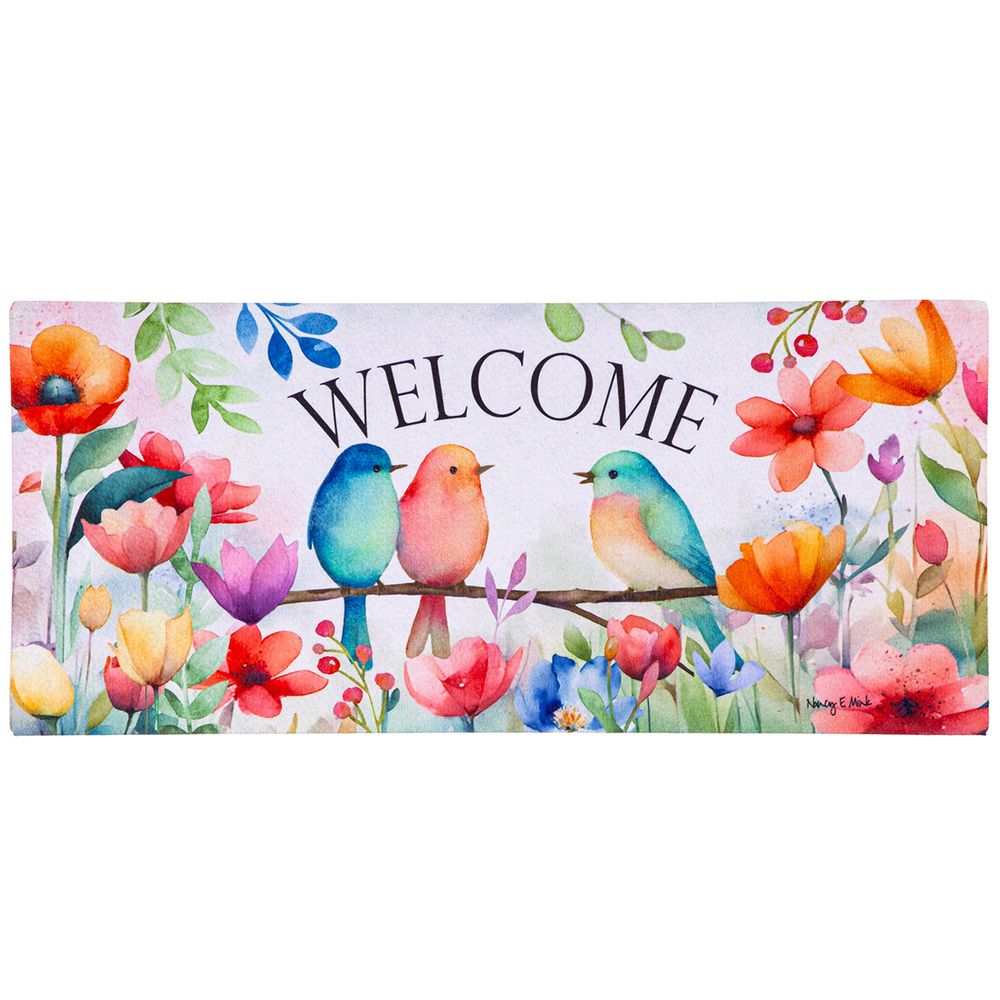 Bird Talk Burlap Sassafras Switch Mat