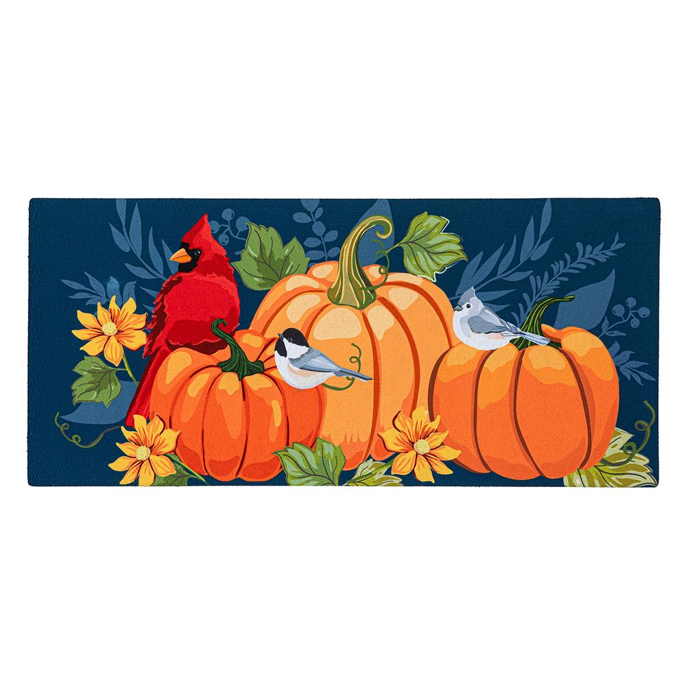 Pumpkins and Birds Fall Switch Mat