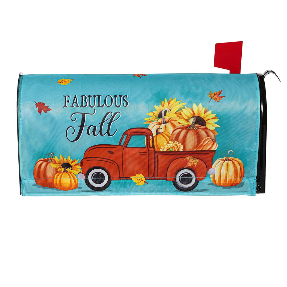 Fabulous Fall Pickup Mailbox Cover