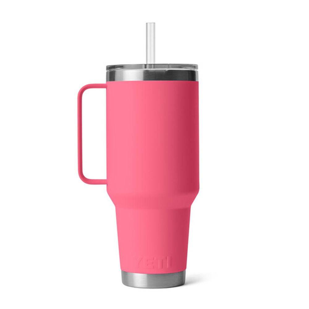 Pink Yeti 42 oz. Straw Mug Rambler