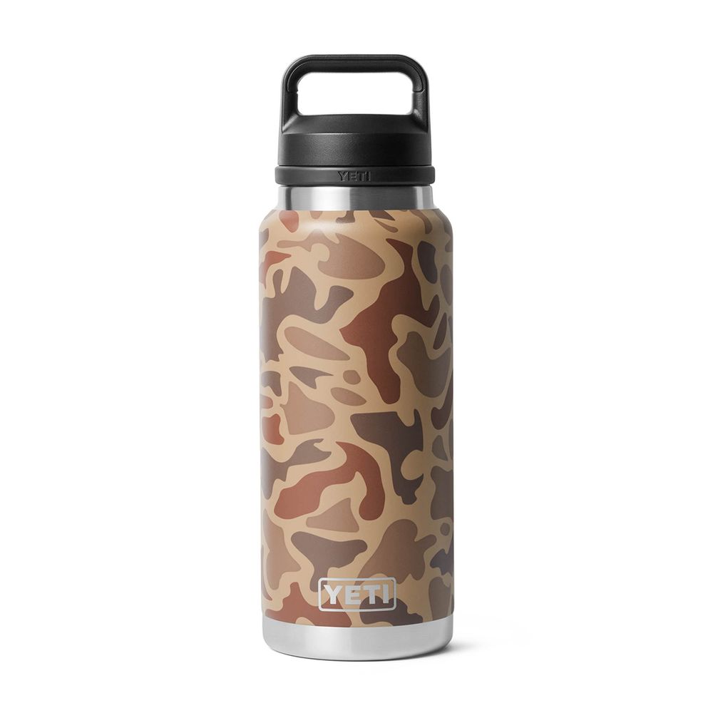 yeti 36oz camo chug water bottle