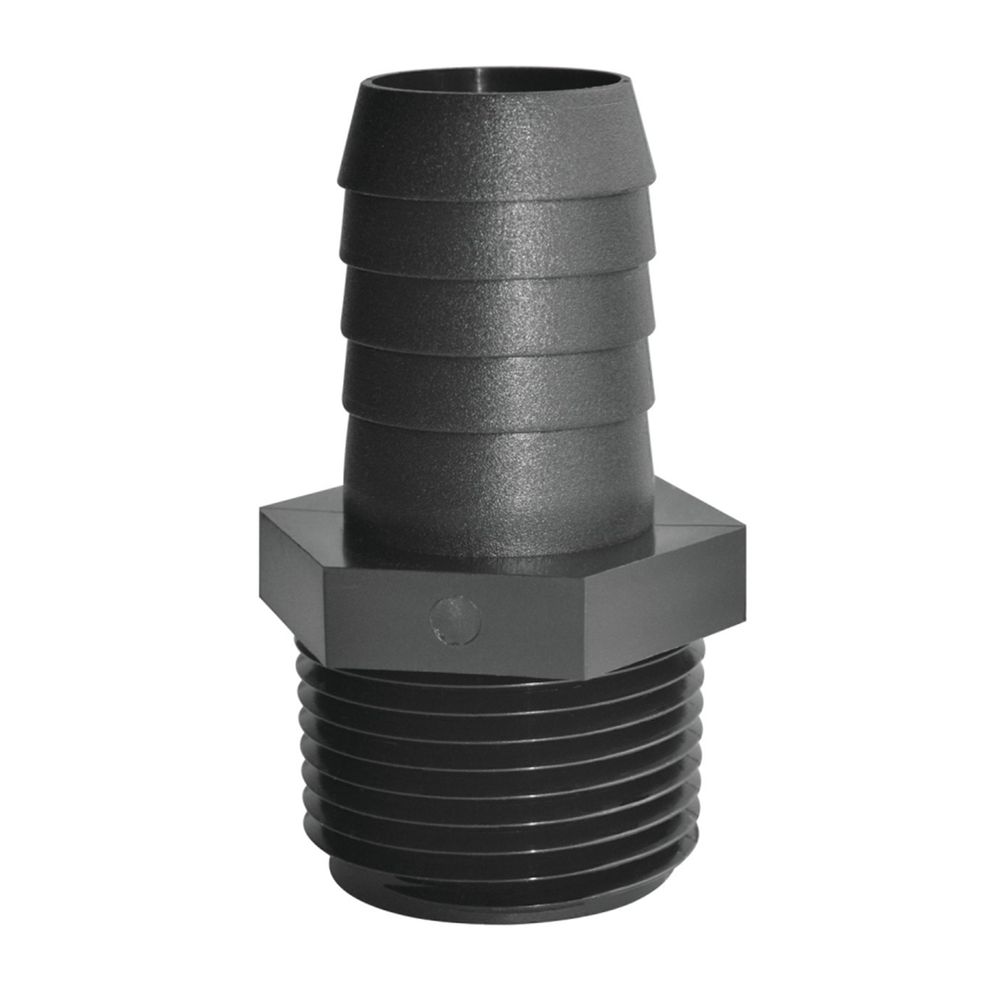 Green Leaf 3/4 in. Male NPT x 3/8 in. Hose Barb Polypropylene Adapter