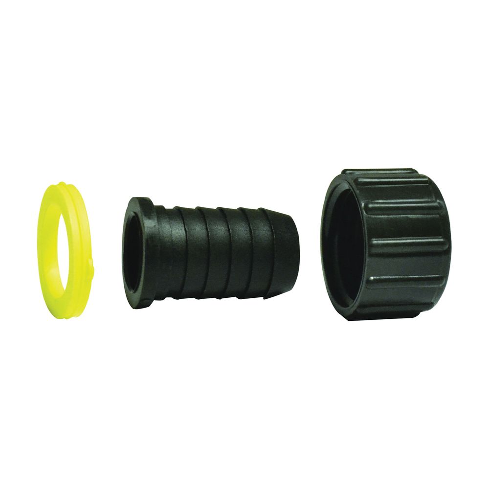 Green Leaf 1/2 in. 3-Piece Hose Barb Fitting