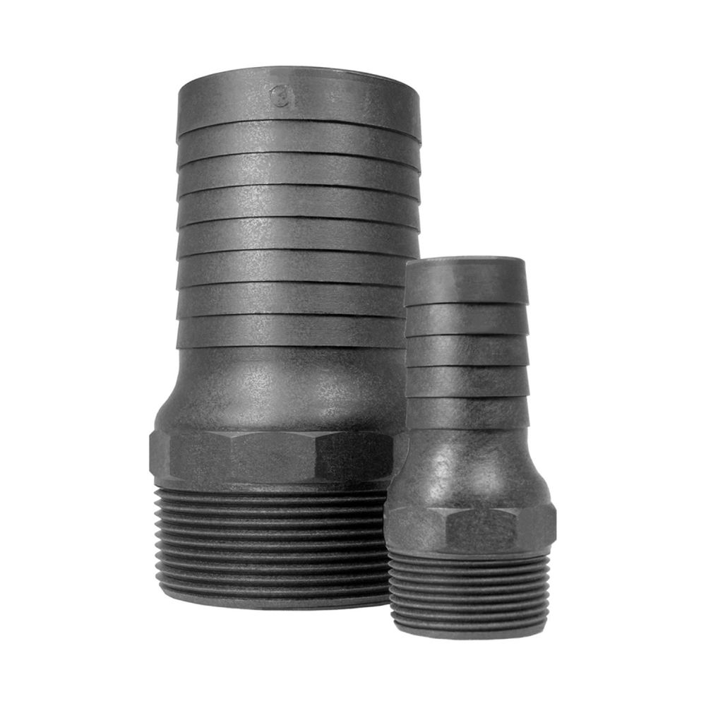 Green Leaf 1 in. Polypropylene Combination Nipple