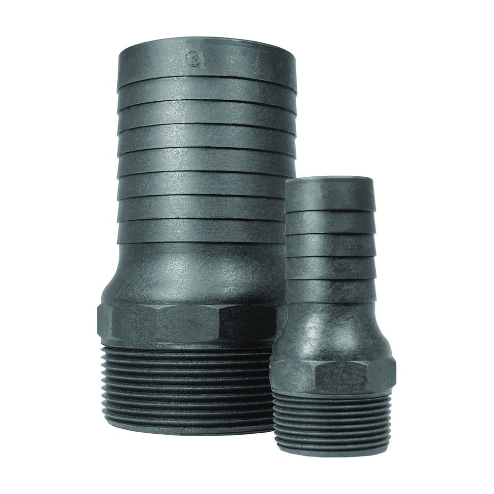 Green Leaf 1-1/4 in. Polypropylene Combination Nipple