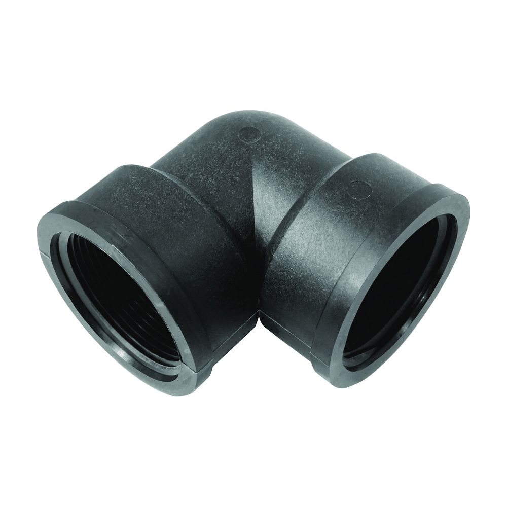 Green Leaf 1-1/2 in. Female Pipe Thread Polypropylene Pipe Elbow