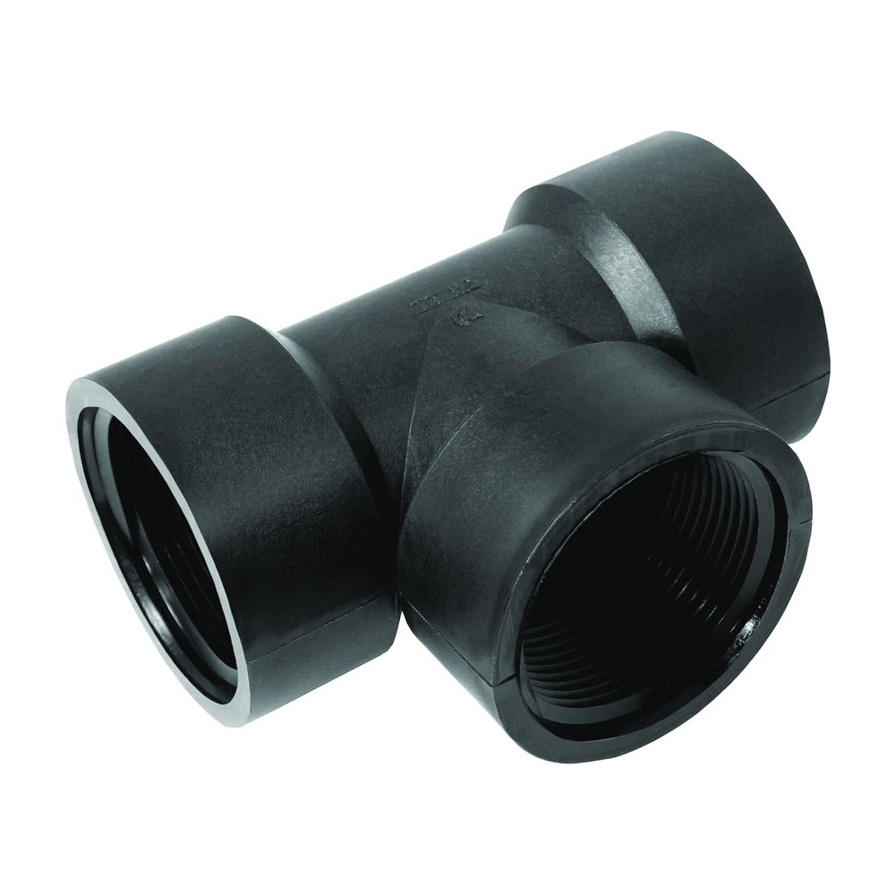 Green Leaf 1 in. Female Pipe Thread Polypropylene Pipe Tee
