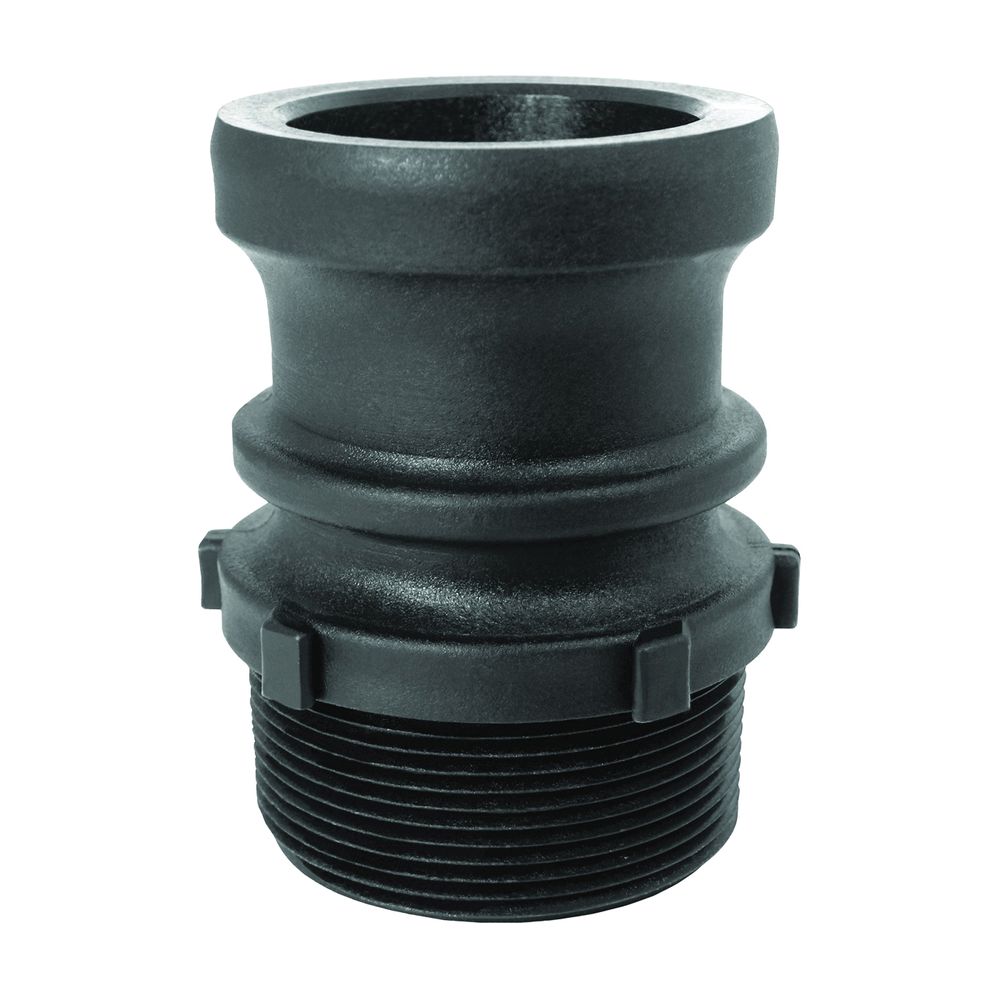Green Leaf 1-1/2 in. Male x Male NPT Polypropylene Camlock Coupler