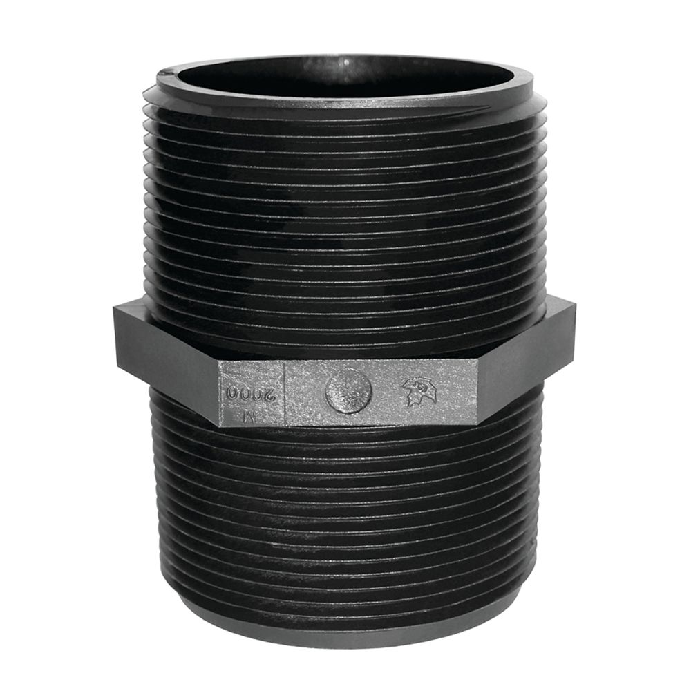 Green Leaf 2 in. x 4 in. MPT Pipe Nipple