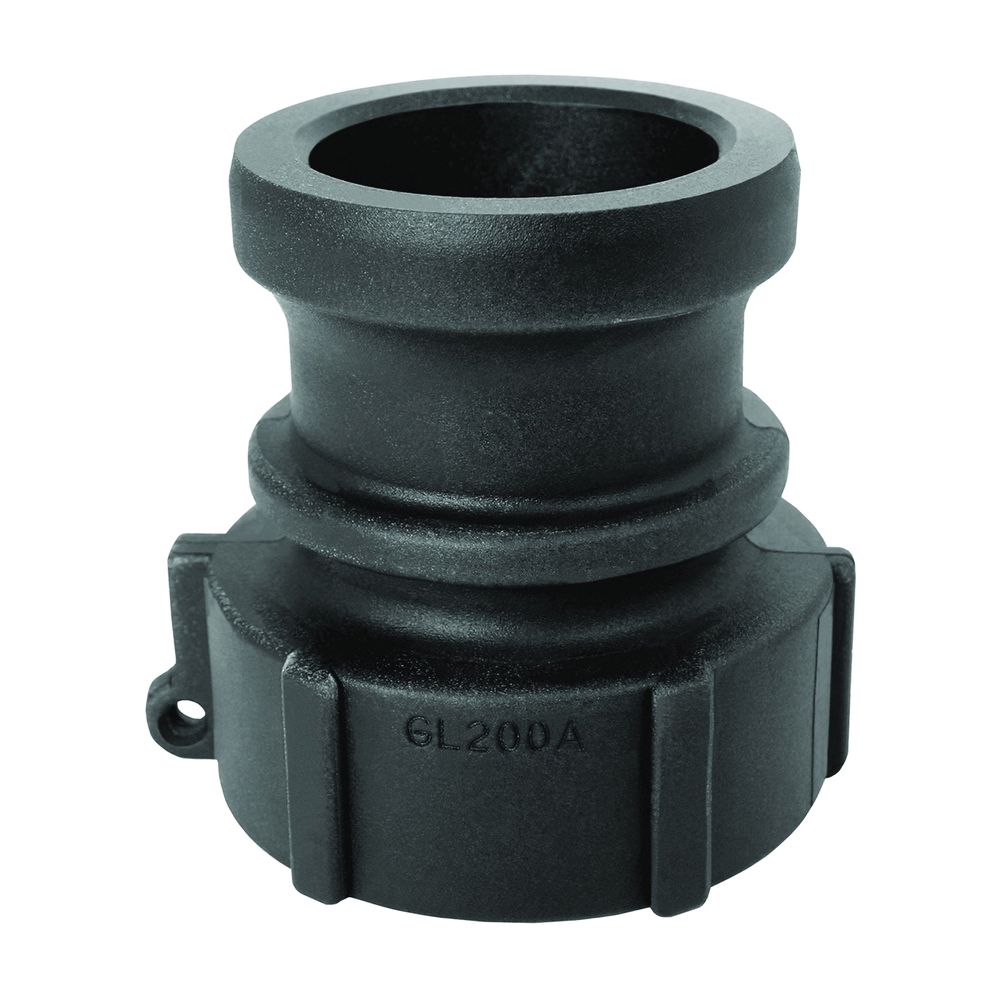 Green Leaf 1-1/2 in. Male x Female NPT Polypropylene Cam Lever Coupling