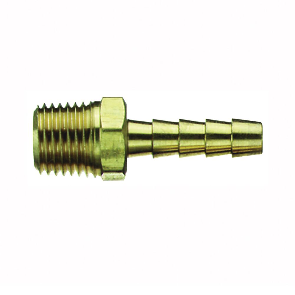 Tru-Flate 1/4 in. Hose x 1/4 in. Male NPT Male Hose Barb End
