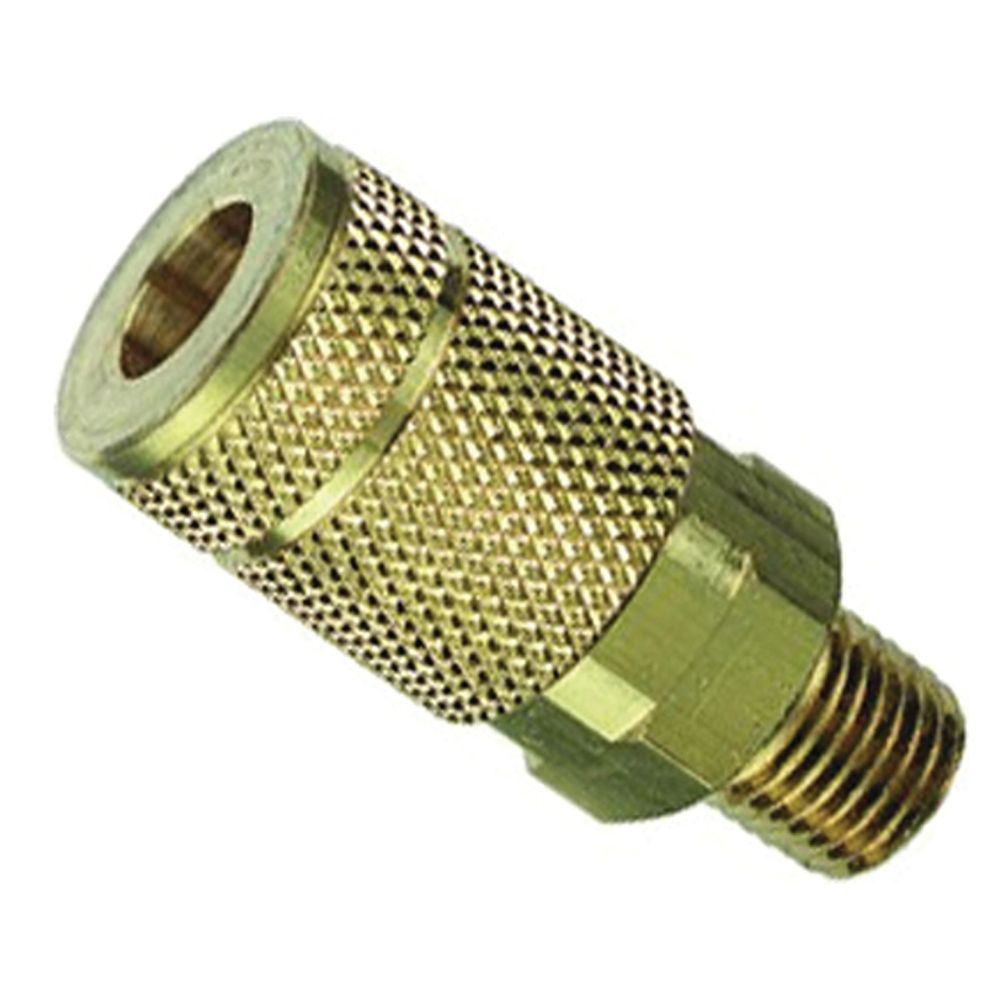 Tru-Flate 3/8 in. TF x 3/8 in. MNPT Coupler