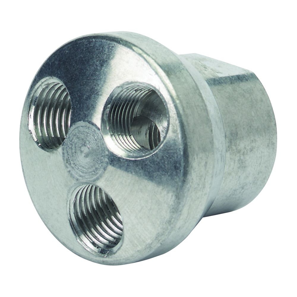 Tru-Flate 1/4 in. 3-Way 3-in-1 Air Line Manifold