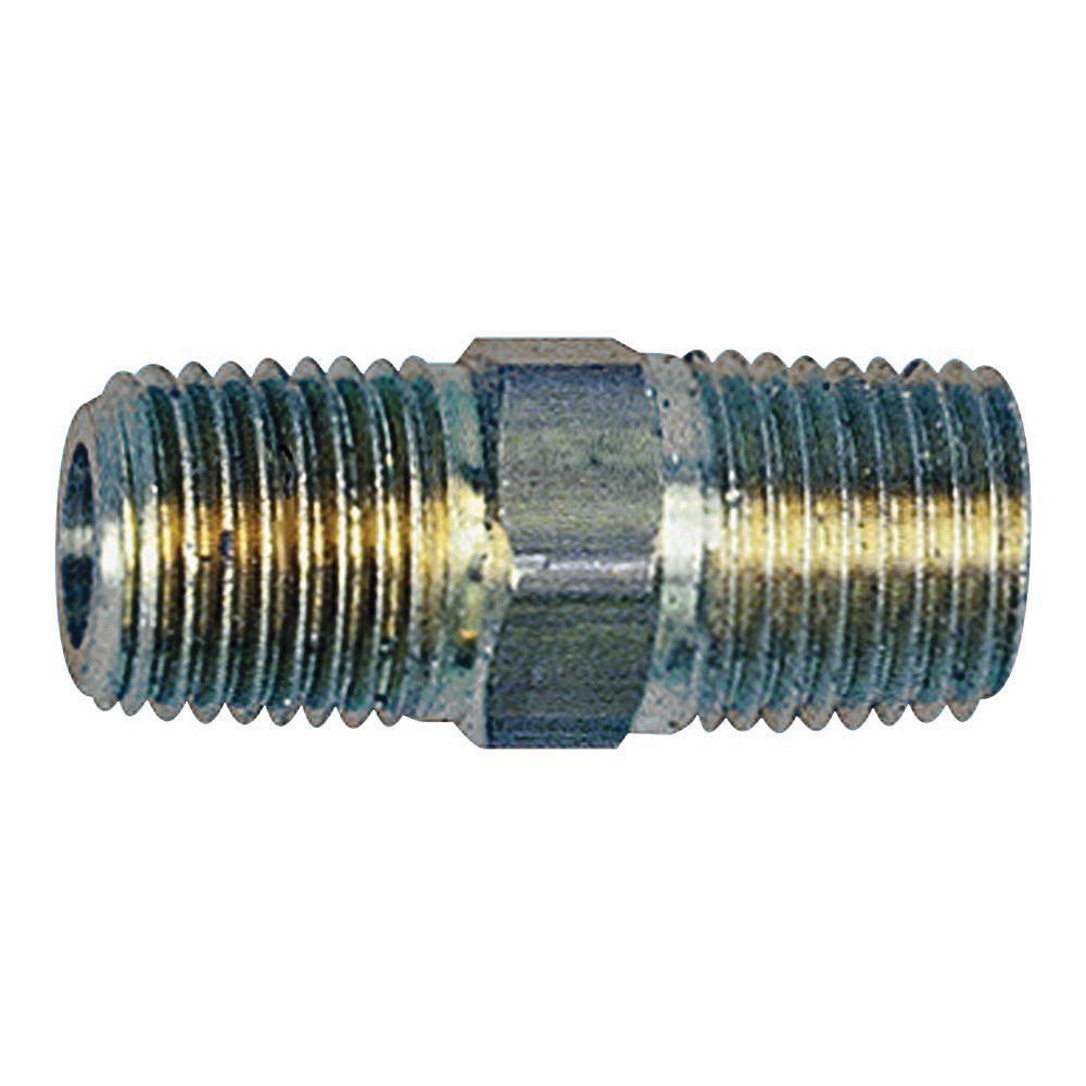 Tru-Flate 1/4 in. Male NPT Brass Pipe Coupling