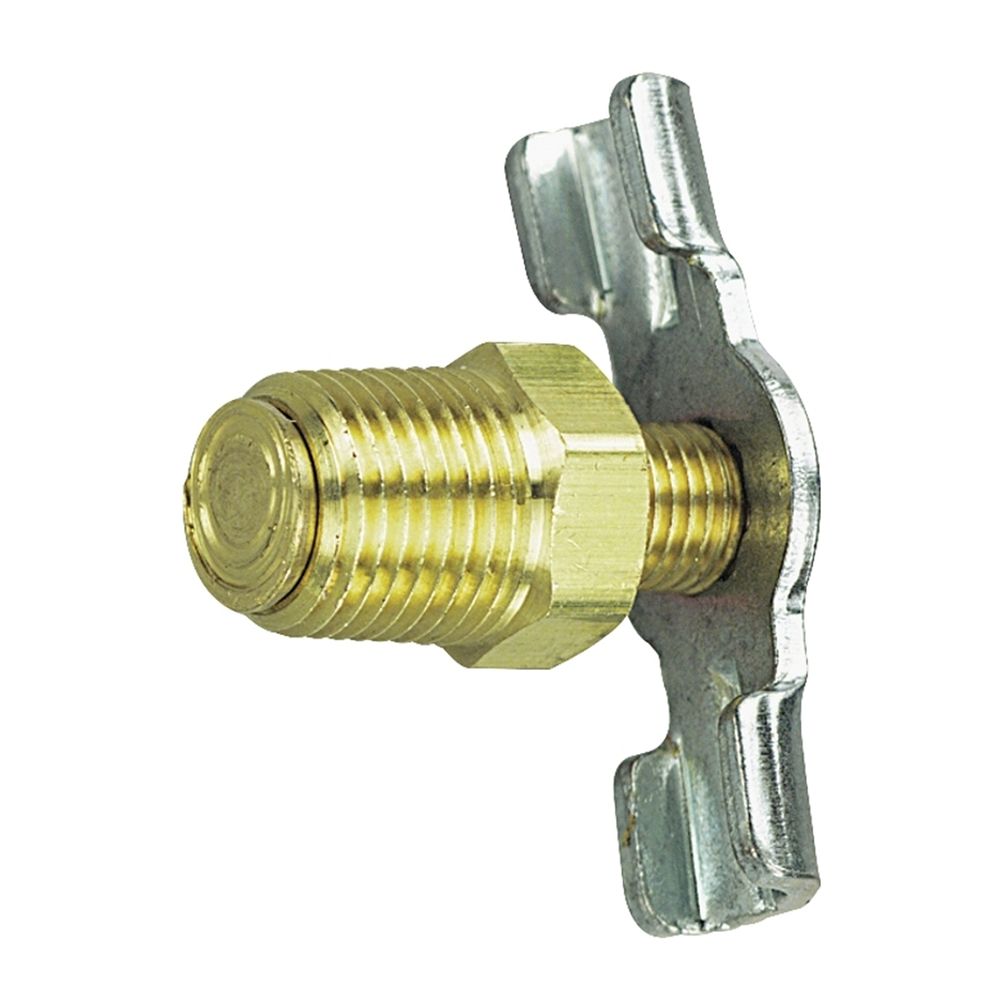 Tru-Flate 1/4 in. Brass Drain Cock