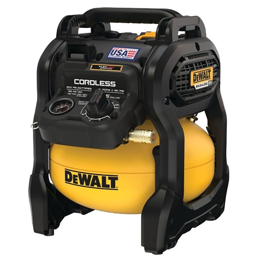 DeWalt 20 V 2-1/2 gal Cordless Air Compressor Kit