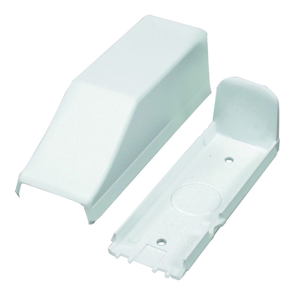 Wiremold Non-Metallic White Conduit Connector
