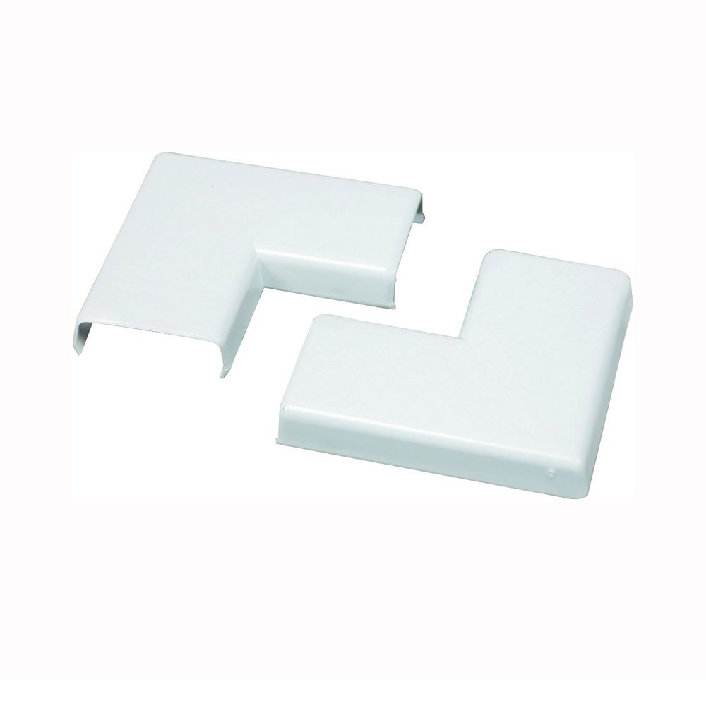 Wiremold 90-Degree Flat Raceway Elbow