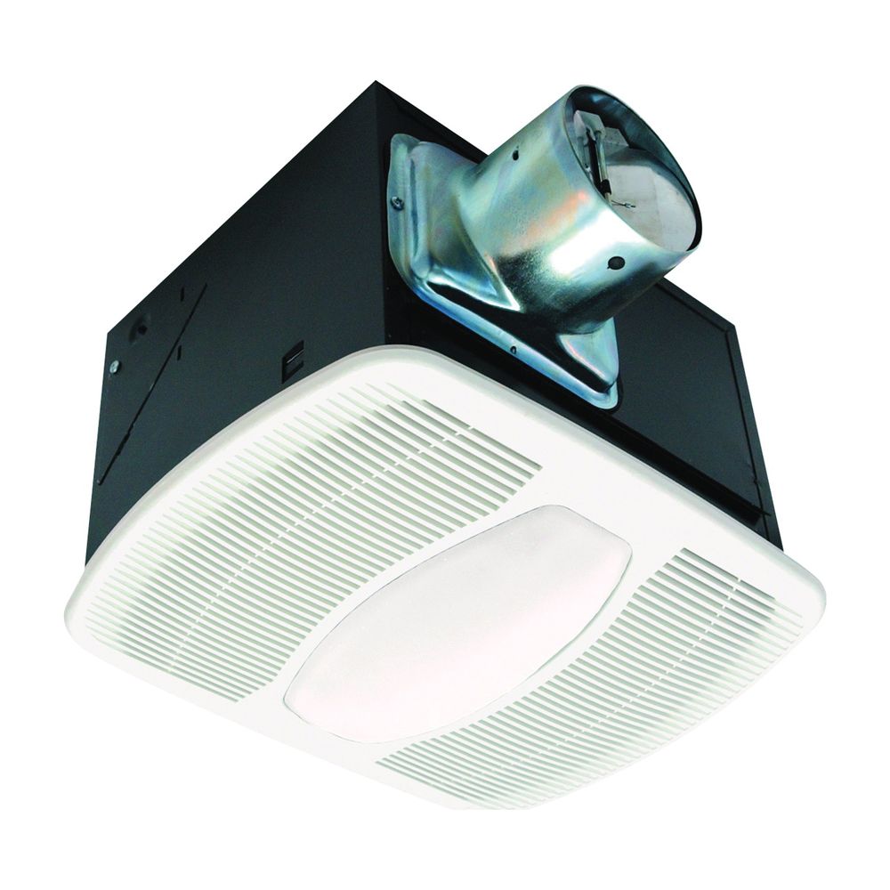 Air King America 100 CFM 2.5 Sone Deluxe Bath Fan with Light