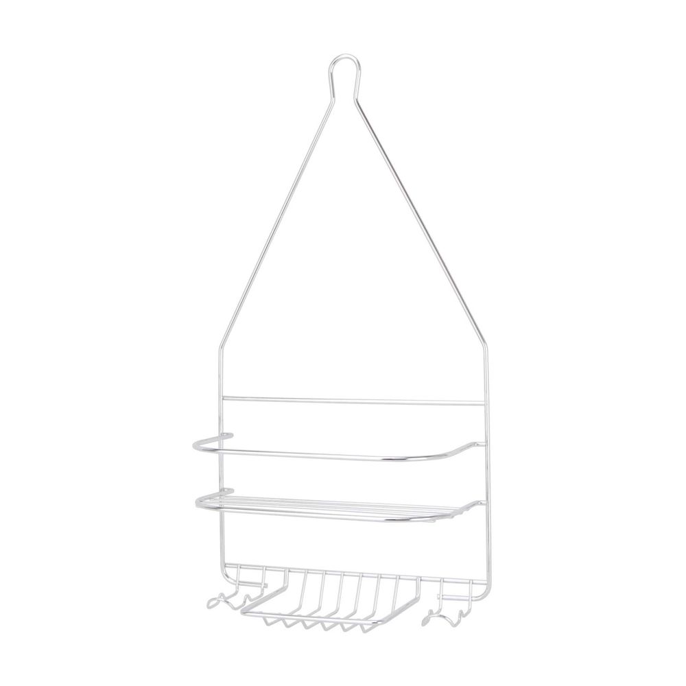 Simple Spaces Small Chrome Shower Caddy