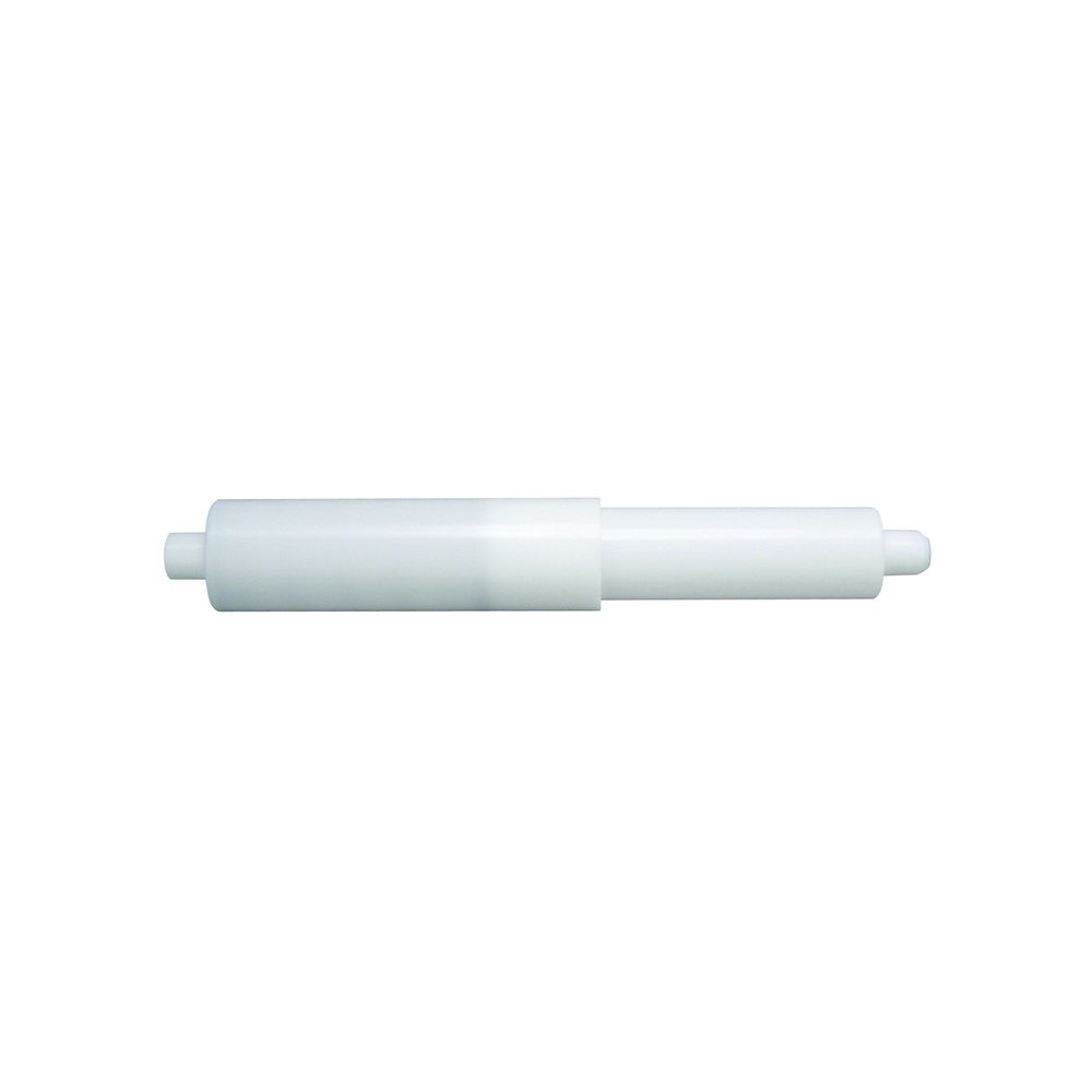 Plumb Pak White Plastic Adjustable Toilet Paper Roller