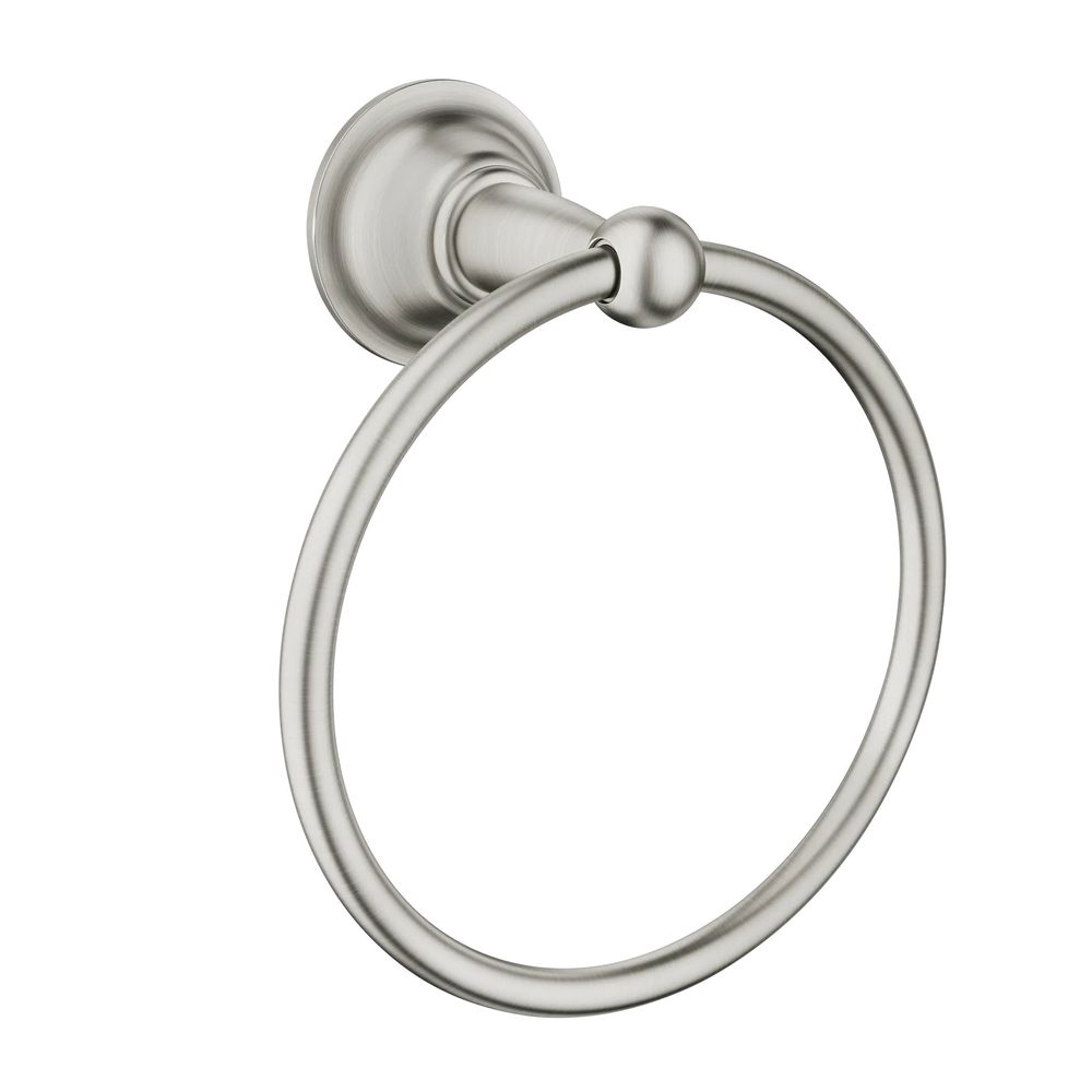 Moen 6 in. Sage Brushed Nickel Towel Ring