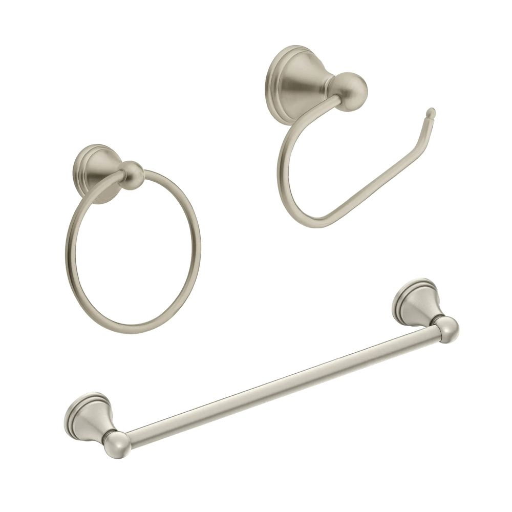 Moen Preston Brushed Nickel Bath Hardware Set