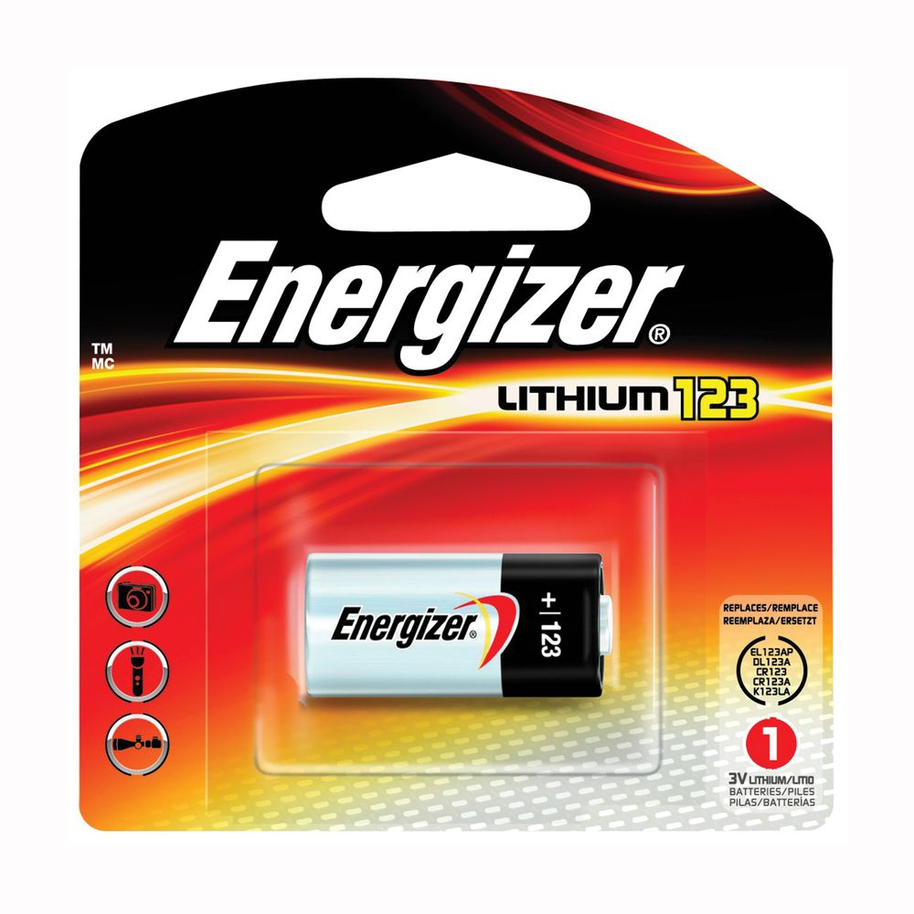 Energizer EL123 3 V. Lithium Photo Battery