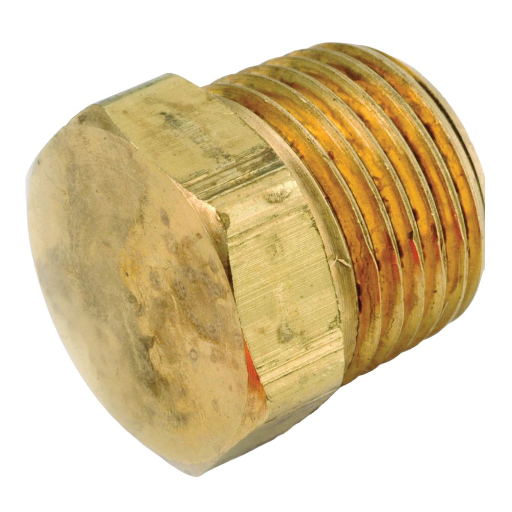 Anderson Metal 1/8 in. Cored Hex Head Pipe Plug