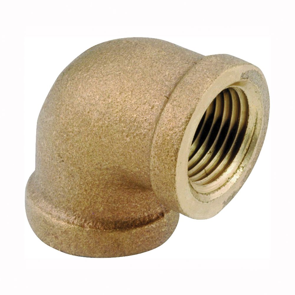 Anderson Metals 3/8 in. 90-Degree Brass Pipe Elbow