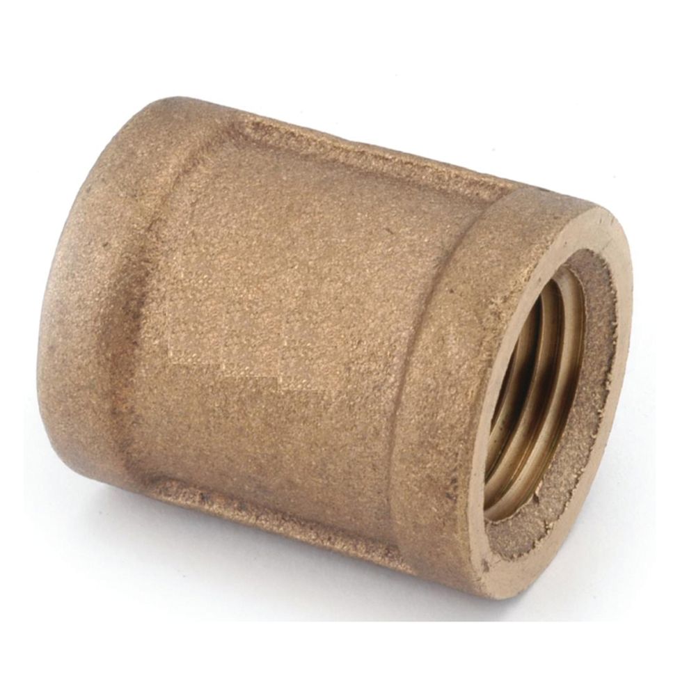 Anderson Metal 3/8 in. Brass Pipe Coupling