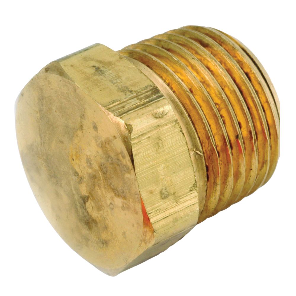Anderson Metals 3/8 in. Cored Hex Head Pipe Plug