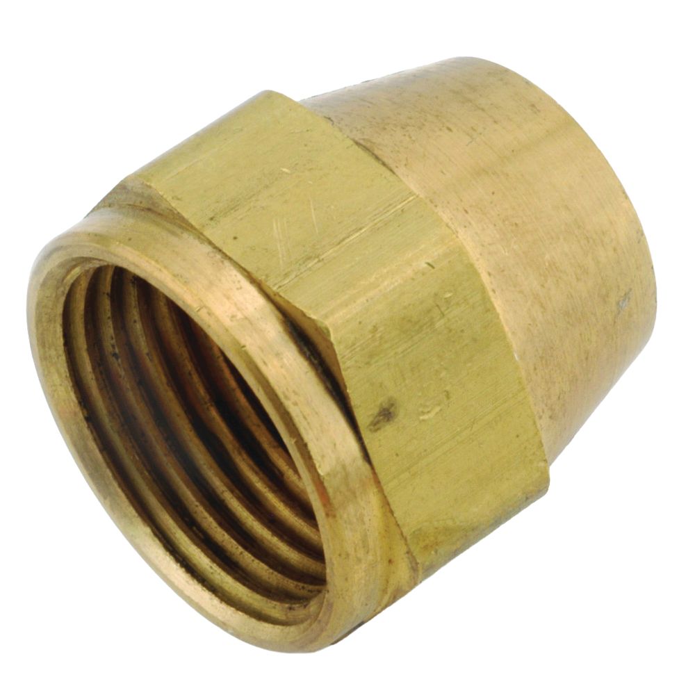 Anderson Metals 5/16 in. Brass Short Flare Nut