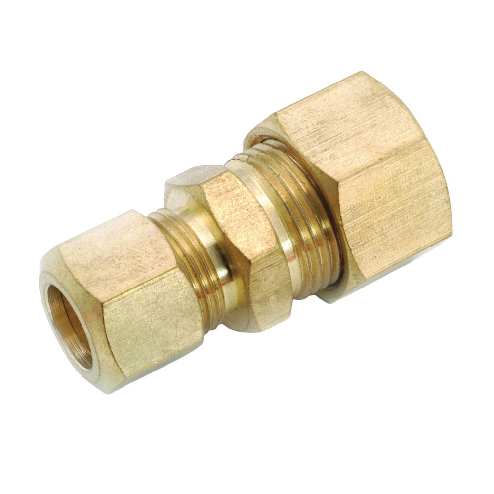 Anderson Metal 5/8 in. x 3/8 in. Compression Tube Reducing Union