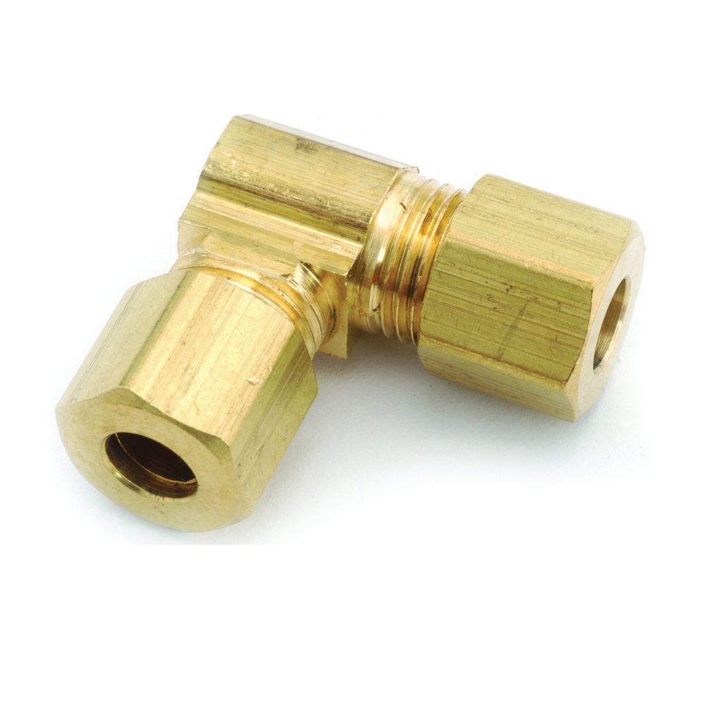 Anderson Metal 1/4 in. x 1/4 in. Lead-Free Compression Elbow