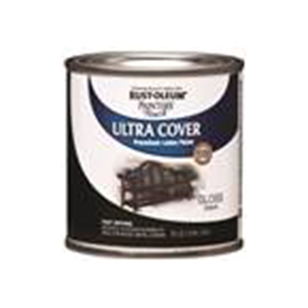 Rust-Oleum 1/2 pt. Painters Touch Ultra Cover Gloss Black Acrylic Latex Paint