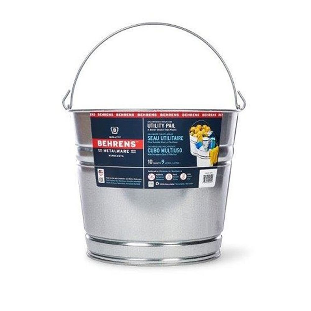 Behrens 10 qt. Galvanized Steel Bucket