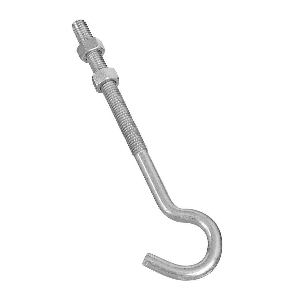 National Hardware 3/8 in. x 7 in. Zinc-Plated J-Hook Bolt