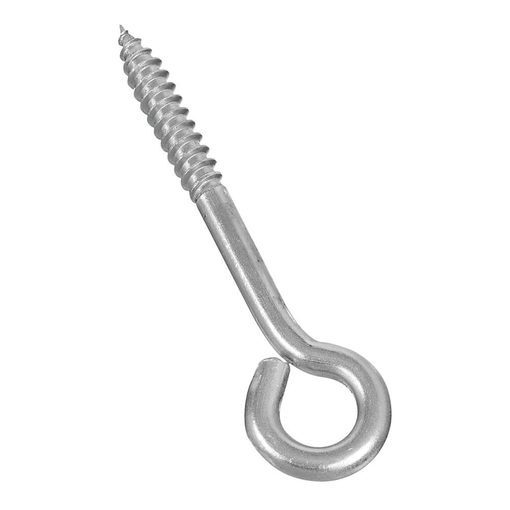 National Hardware 1/4 in. x 3-3/4 in. Stainless Steel Lag Screw Eye